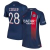 Maillot de Supporter Paris Saint-Germain 2023-24 C. Soler 28 Domicile Pour Femme